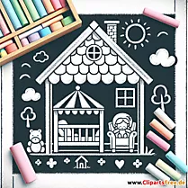 Kinderkrippe Clipart
