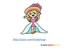 Kleine Prinzessin - Kinder Comic Bilder