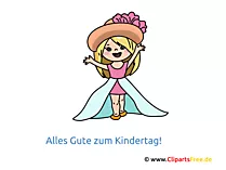 Kleine Prinzessin - Kinder Comic Bilder