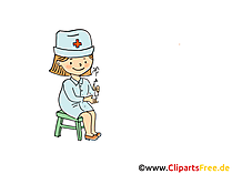 Krankenschwester im Kindergarten Bild, Clipart, Cartoon, Grafik, Comic gratis Krankenschwester im Kindergarten Bild, Clipart, Cartoon, Grafik, Comic gratis