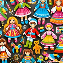 Puppen Clipart
