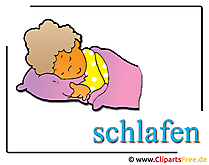 Schlafen Clipart free Kindergarten