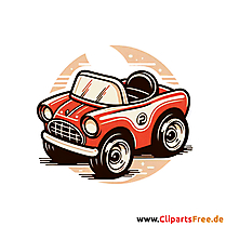 Kinderfahrzeug Clipart - Bilder zum Thema Kinderspielzeug