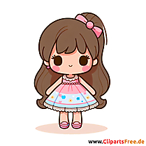 Puppe Clipart - Bilder zum Thema Kinderspielzeug