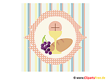Danksagung Kommunion Karte, Bild, Grafik, Clipart Danksagung Kommunion Karte, Bild, Grafik, Clipart
