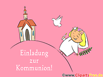 Einladung zur Kommunion online verschicken
