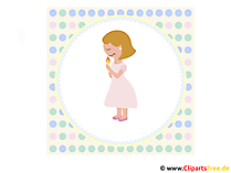 Glückwunsch zur Kommunion - Clip Art, Bild, Karte Glückwunsch zur Kommunion - Clip Art, Bild, Karte