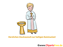 Glueckwunschkarte zur Kommunion online per E Mail versenden