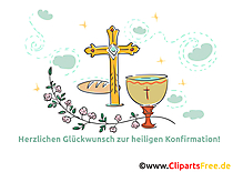 Konfirmation E Card gratis verschicken