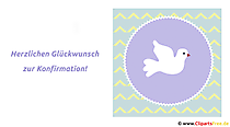 Konfirmation Glückwunschkarte