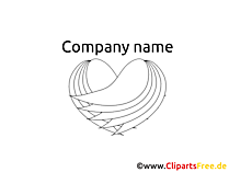 Logo Herz schwarz-weiss