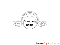 Template Logo schwarz-weiss