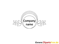 Template Logo schwarz-weiss