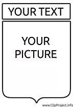 Vorlage Wappen Clipart