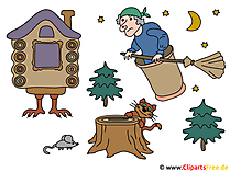 Babayaga Bild - Clipart