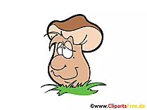 Cartoon Mushroom Clip Art, Image, Pic free