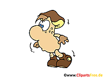 Cartoonfigur Pilz Miguel von Cartoonist Wolfi Korn