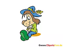Comic Igel Clipart, Bild, Comic, Cartoon gratis