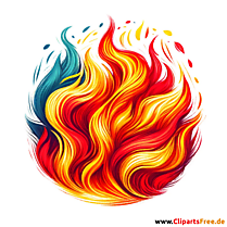 Flamme Clipart