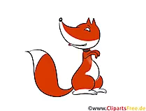 Fuchs Clipart, Illustration, Bild kostenlos
