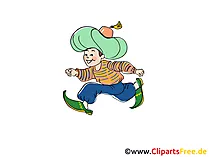 Geschichte vom Kleinen Muck Märchen-Bild, Illustration, Cartoon