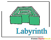 Labyrinth Bild-Clipart free
