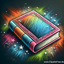 Märchenbuch Clipart, Bild, Illustration