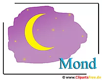 Mond Clipart-Bild free