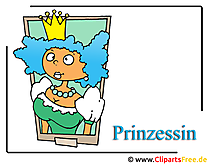 Prinzessin Clipart Cartoon Bild free