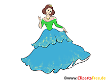Prinzessinnen Bilder, Cliparts, Grafiken zum Ausdrucken