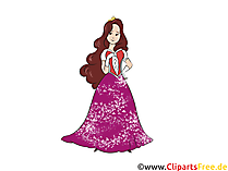 Spielzeug Prinzessin Abbildung, Illustration, Grafik,  Clipart