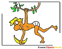 Tarzan Clipart-Bild kostenlos