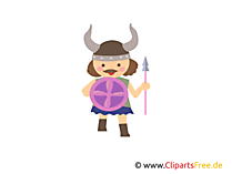 Viking Clipart, including longship clipart, helmet, shields, armour, norseman