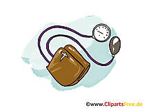 Blutdruckmessgerät Clipart, Bild, Cartoon free