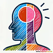 Clipart Mensch - Bilder zum Thema mentale Gesundheit