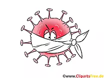 Corona Illustration Unterrichtsmaterial