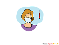 Frau mit Maske Corona Bilder kostenlos