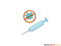 Impfung Corona Bild, Clipart, Illustration