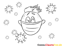Mundschutz Maske Grafik, Clipart, Bild Mundschutz Maske Grafik, Clipart, Bild