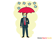 Virenschutz, Impfschutz - Corona Bilder zum Drucken