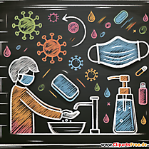 Infektionsschutz Clipart zum Thema Medizin