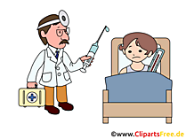 Kinderarzt Grafik, Bild, Cartoon, Cliparts gratis