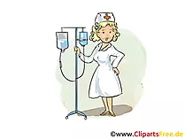 Krankenschwester Clipart, Bild, Cartoon