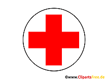 Kreuz rot Clipart, Bild, Grafik