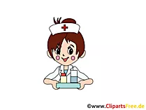 Manga Krankenschwester Clipart, Grafik, Bild gratis