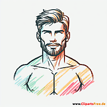 Mann Clipart zum Drucken