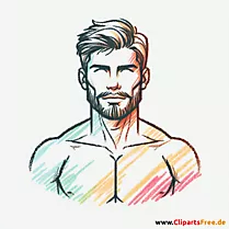 Mann Clipart zum Drucken