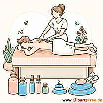 Massage Clipart - Bilder zum Herunterladen