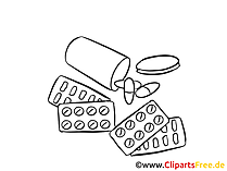 Medikamente Bilder, Cliparts, Zeichnungen, Grafiken