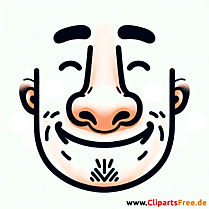 Nase Clipart - kostenlose Bilder